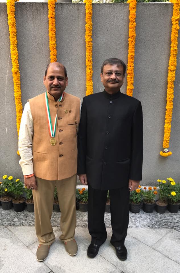 Joined 68th Republic Day Celebration at the Embassy of India in Bangkok today.