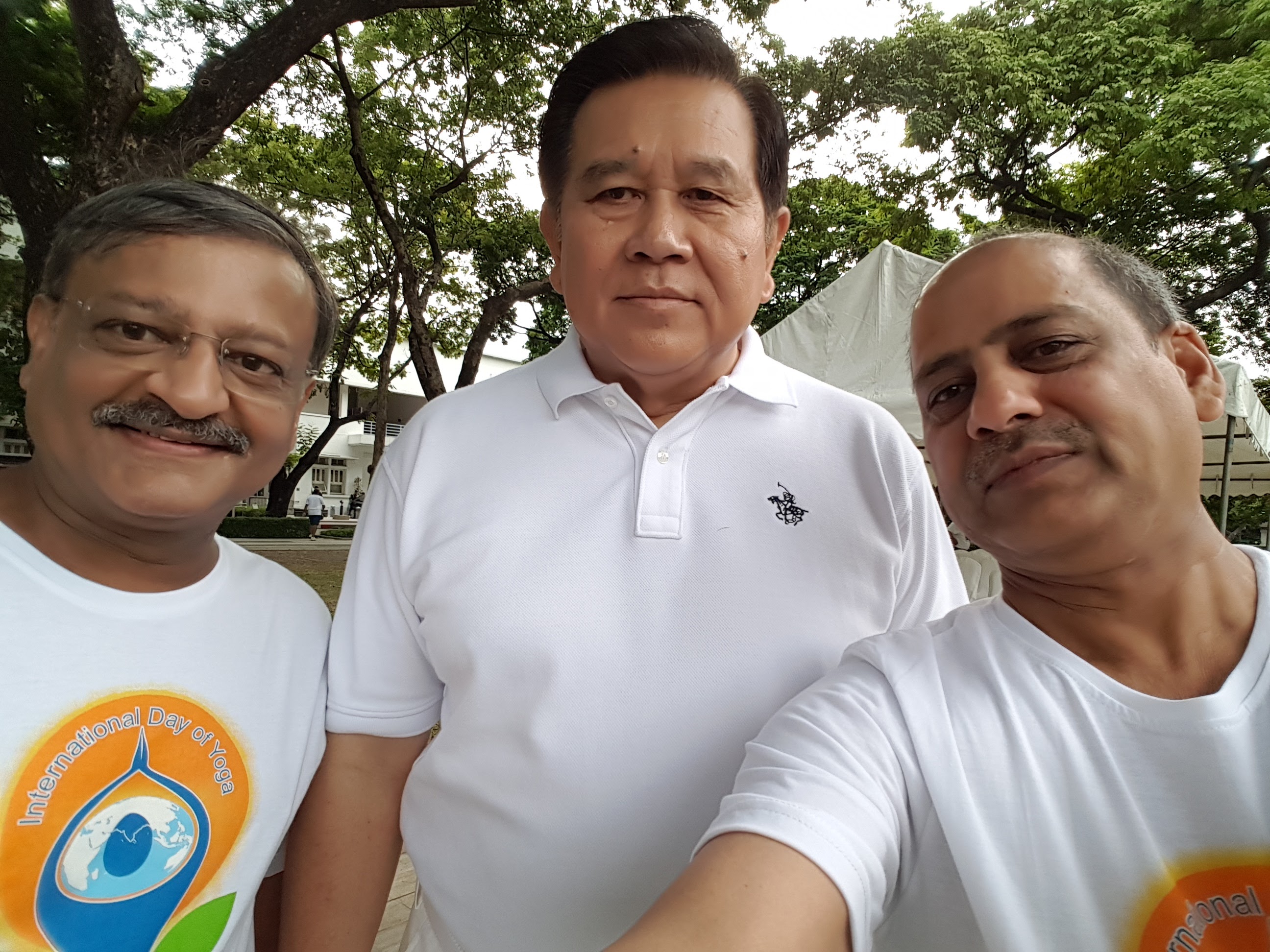 (18 June 2017) - Here are some moments of #YogaDay Celebration at Chulalongkorn University in #Bangkok.